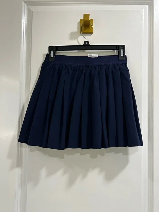 Under Armour Navy Pleated Skater Skirt - Picture 1 of 3